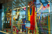 Pride display at Richmond Hill Public Library