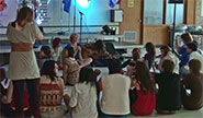 Local youth perform during our Rainbow Fusion event.