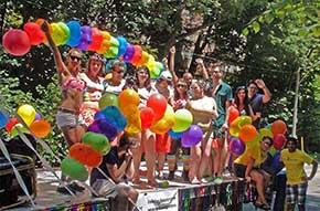 York Pride Fest participates in the Toronto Pride parade. York Pride Fest participates in the Toronto Pride parade.