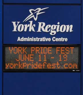 The Regional Municipality of York has formally recognized Pride Week 2016 as June 11-19.