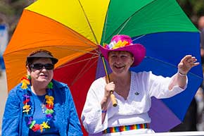 Parade Grand Marshals: Elaine Hampson and Marilyn Byers Parade Grand Marshals: Elaine Hampson and Marilyn Byers